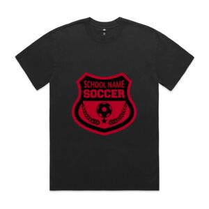 Mens Heavy Faded Oversized Tee (same day) Thumbnail