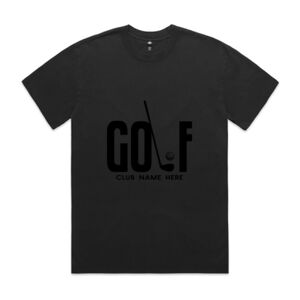 Mens Heavy Faded Oversized Tee (same day) Thumbnail