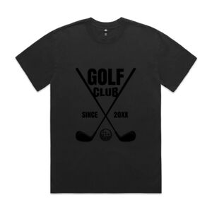 Mens Heavy Faded Oversized Tee (same day) Thumbnail