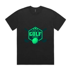 Mens Heavy Faded Oversized Tee (same day) Thumbnail