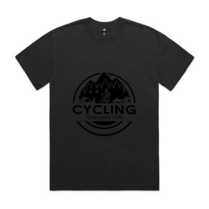 Mens Heavy Faded Oversized Tee (same day) Thumbnail