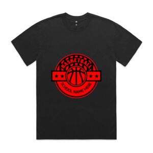 Mens Heavy Faded Oversized Tee (same day) Thumbnail
