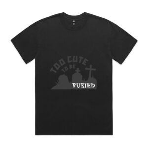 Mens Heavy Faded Oversized Tee (same day) Thumbnail