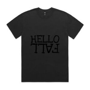 Mens Heavy Faded Oversized Tee (same day) Thumbnail