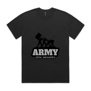 Mens Heavy Faded Oversized Tee (same day) Thumbnail