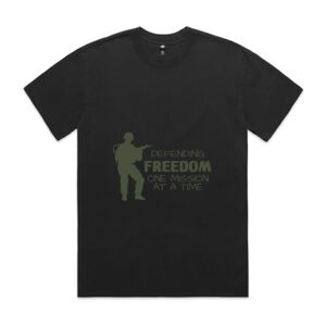 Mens Heavy Faded Oversized Tee (same day) Thumbnail