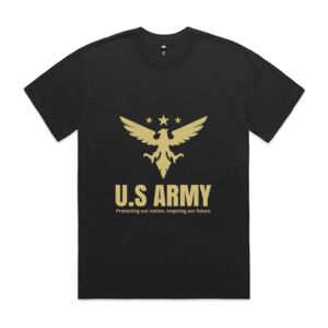 Mens Heavy Faded Oversized Tee (same day) Thumbnail