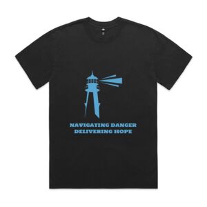 Mens Heavy Faded Oversized Tee (same day) Thumbnail