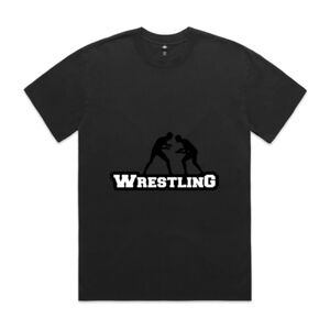 Mens Heavy Faded Oversized Tee (same day) Thumbnail