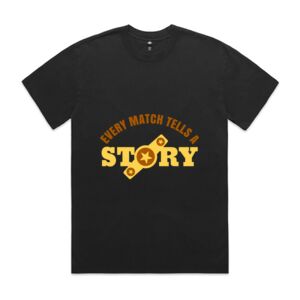 Mens Heavy Faded Oversized Tee (same day) Thumbnail