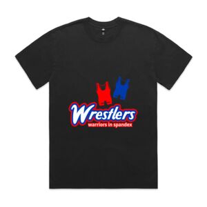 Mens Heavy Faded Oversized Tee (same day) Thumbnail