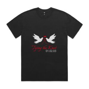 Mens Heavy Faded Oversized Tee (same day) Thumbnail