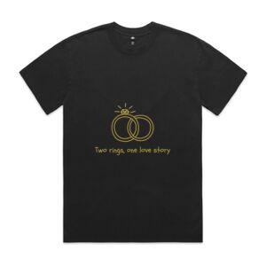 Mens Heavy Faded Oversized Tee (same day) Thumbnail