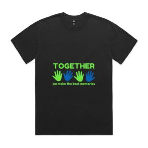 Mens Heavy Faded Oversized Tee (same day) Thumbnail