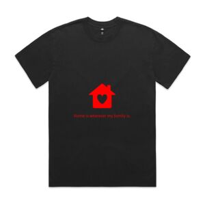 Mens Heavy Faded Oversized Tee (same day) Thumbnail