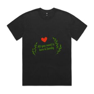 Mens Heavy Faded Oversized Tee (same day) Thumbnail