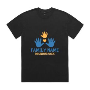 Mens Heavy Faded Oversized Tee (same day) Thumbnail