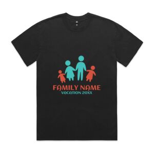 Mens Heavy Faded Oversized Tee (same day) Thumbnail