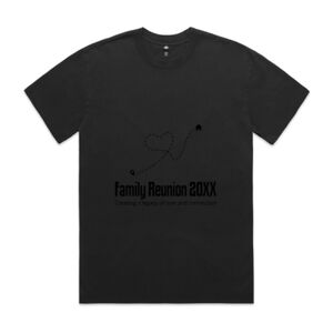 Mens Heavy Faded Oversized Tee (same day) Thumbnail