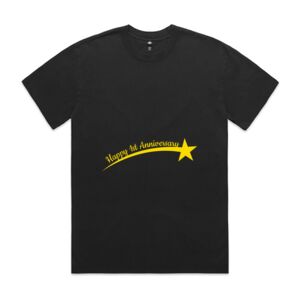 Mens Heavy Faded Oversized Tee (same day) Thumbnail