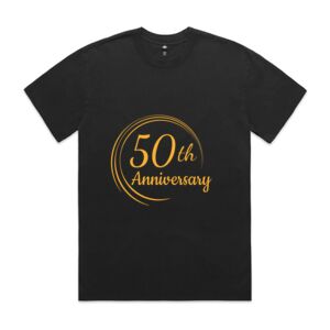 Mens Heavy Faded Oversized Tee (same day) Thumbnail