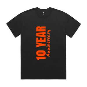 Mens Heavy Faded Oversized Tee (same day) Thumbnail