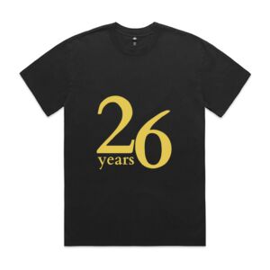 Mens Heavy Faded Oversized Tee (same day) Thumbnail