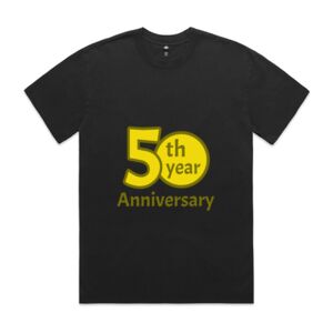 Mens Heavy Faded Oversized Tee (same day) Thumbnail