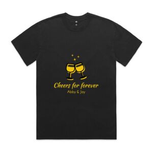 Mens Heavy Faded Oversized Tee (same day) Thumbnail