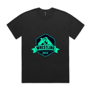 Mens Heavy Faded Oversized Tee (same day) Thumbnail