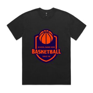Mens Heavy Faded Oversized Tee (same day) Thumbnail