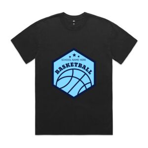 Mens Heavy Faded Oversized Tee (same day) Thumbnail