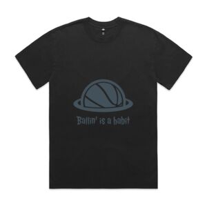 Mens Heavy Faded Oversized Tee (same day) Thumbnail