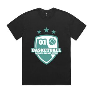 Mens Heavy Faded Oversized Tee (same day) Thumbnail