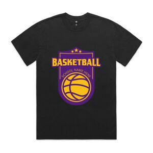 Mens Heavy Faded Oversized Tee (same day) Thumbnail
