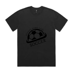 Mens Heavy Faded Oversized Tee (same day) Thumbnail