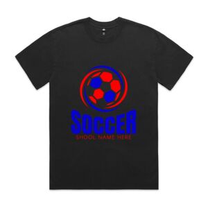 Mens Heavy Faded Oversized Tee (same day) Thumbnail