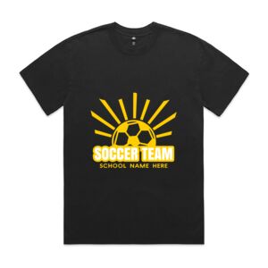 Mens Heavy Faded Oversized Tee (same day) Thumbnail
