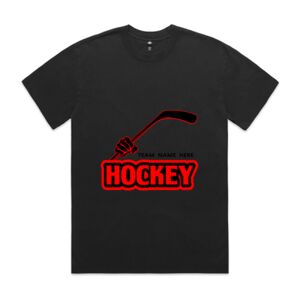 Mens Heavy Faded Oversized Tee (same day) Thumbnail