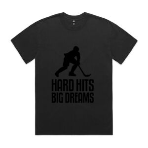 Mens Heavy Faded Oversized Tee (same day) Thumbnail