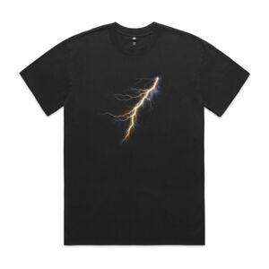 Mens Heavy Faded Oversized Tee (same day) Thumbnail