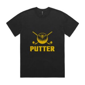 Mens Heavy Faded Oversized Tee (same day) Thumbnail