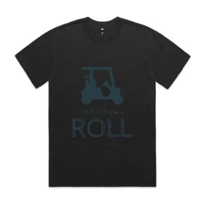 Mens Heavy Faded Oversized Tee (same day) Thumbnail