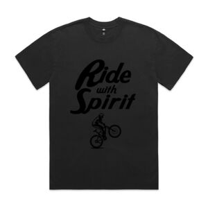 Mens Heavy Faded Oversized Tee (same day) Thumbnail