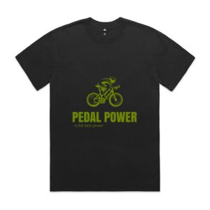 Mens Heavy Faded Oversized Tee (same day) Thumbnail