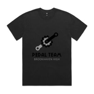 Mens Heavy Faded Oversized Tee (same day) Thumbnail