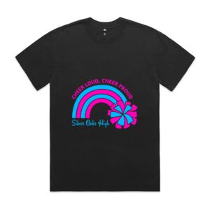 Mens Heavy Faded Oversized Tee (same day) Thumbnail