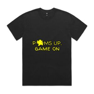 Mens Heavy Faded Oversized Tee (same day) Thumbnail
