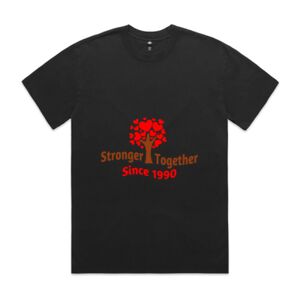 Mens Heavy Faded Oversized Tee (same day) Thumbnail