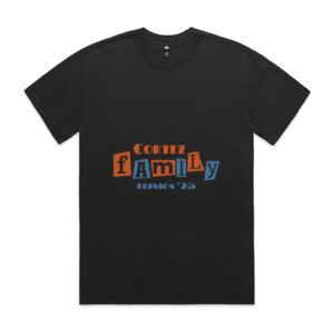 Mens Heavy Faded Oversized Tee (same day) Thumbnail